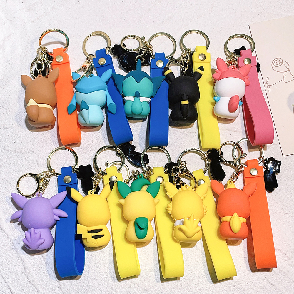 Animation Pokemon Keychain Keyring Netby