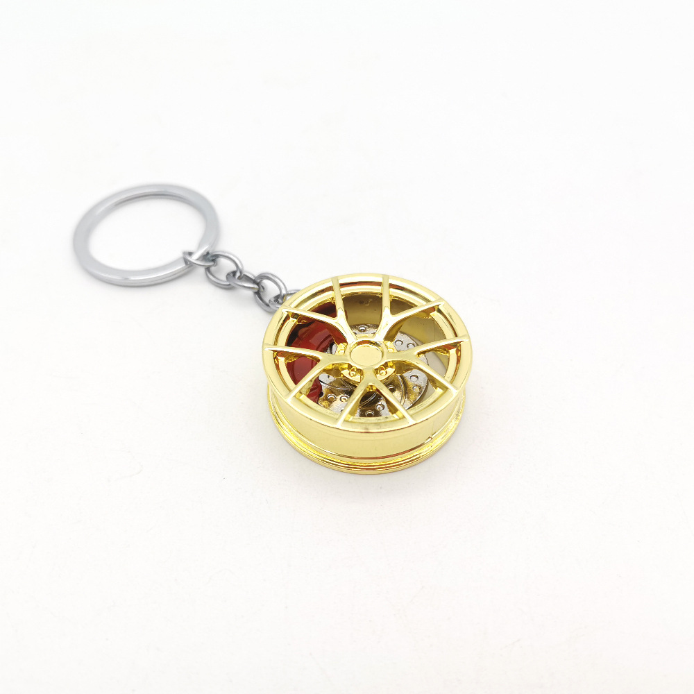 BBS Creative Metal Car Wheel Keychain Keyring Keyfob with Brake Netby