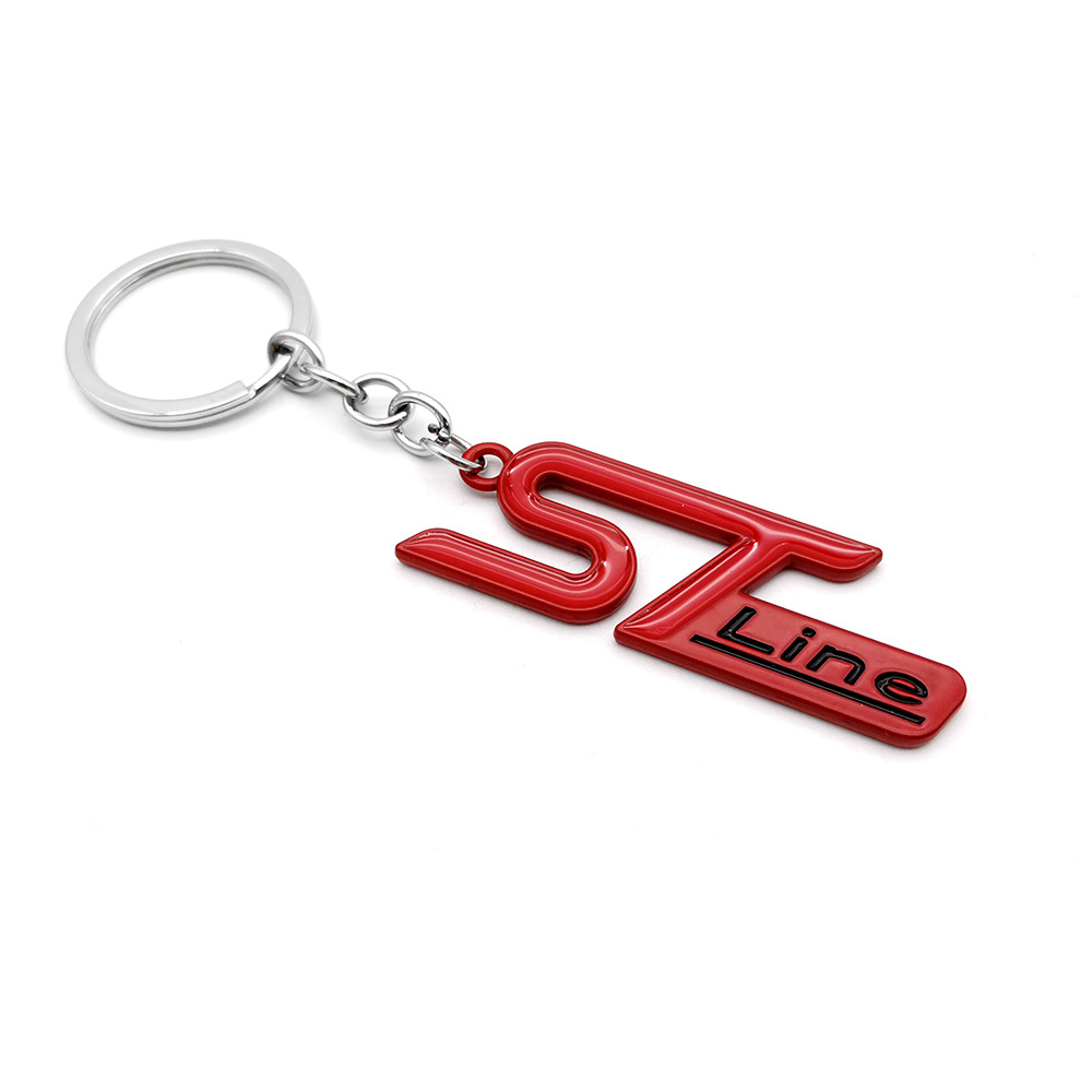 ST Line Metal Car Keyring Keychain Keyfob Ford Mondeo Netby