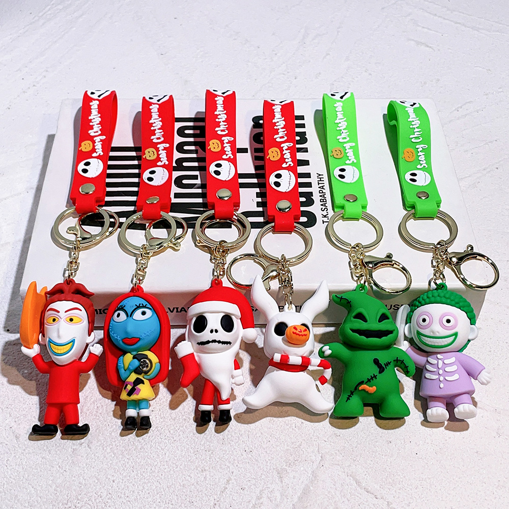 Animation Christmas Eve Horror Keychain Keyring Netby