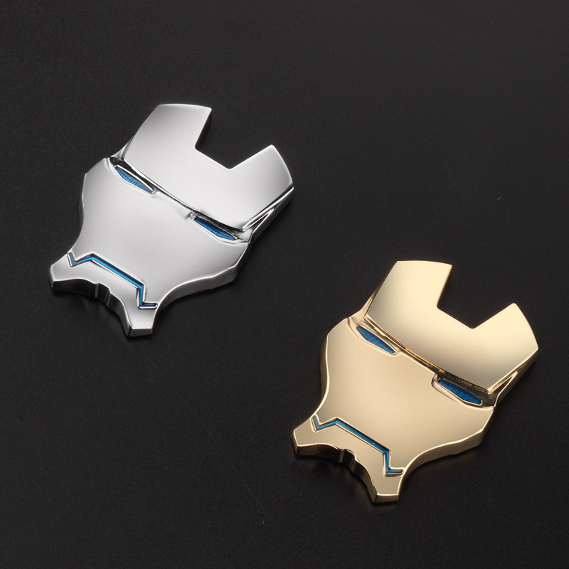 Metal Ironman Car Sticker Netby