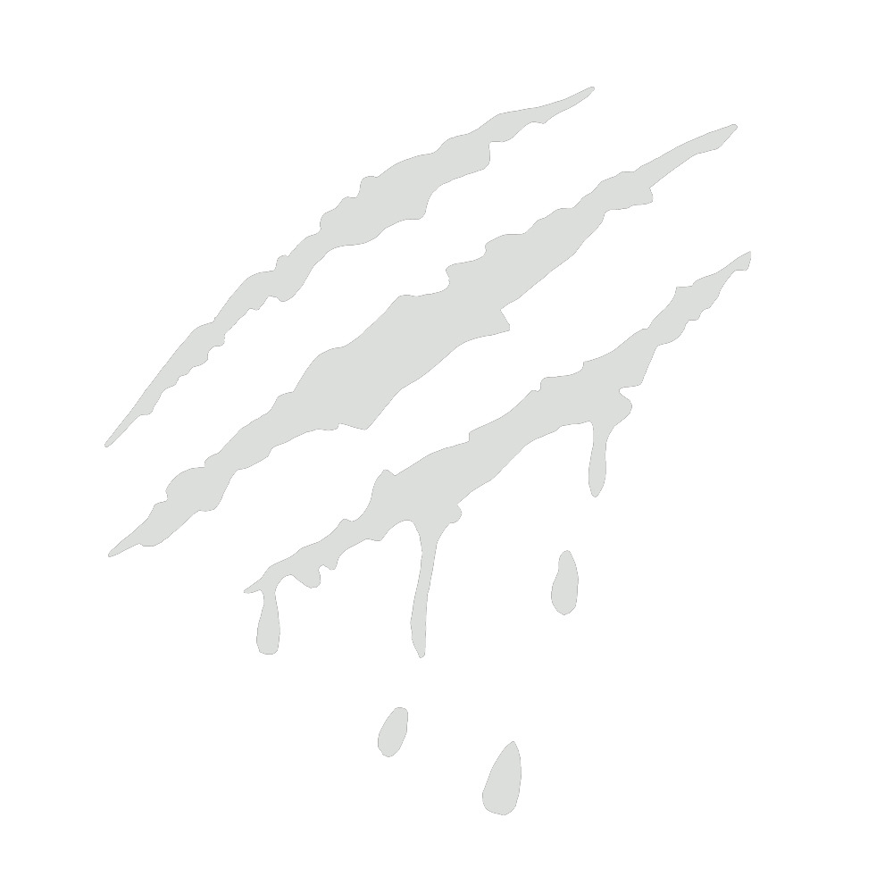 Reflective Claw Car Sticker Netby