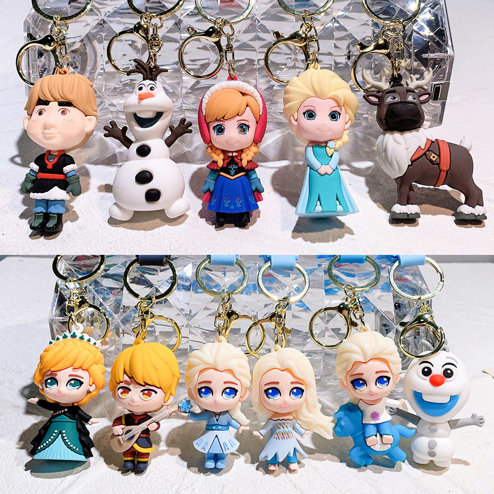 Animation Frozen Princess Lisa Keychain Keyring Netby