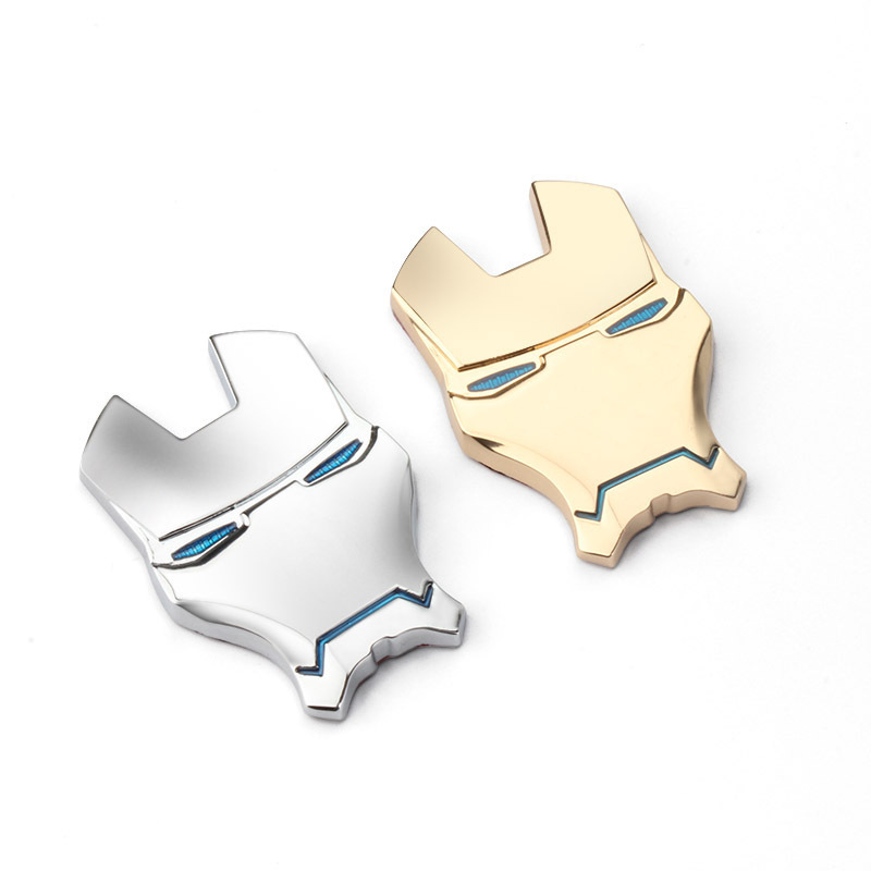 Metal Ironman Car Sticker Netby