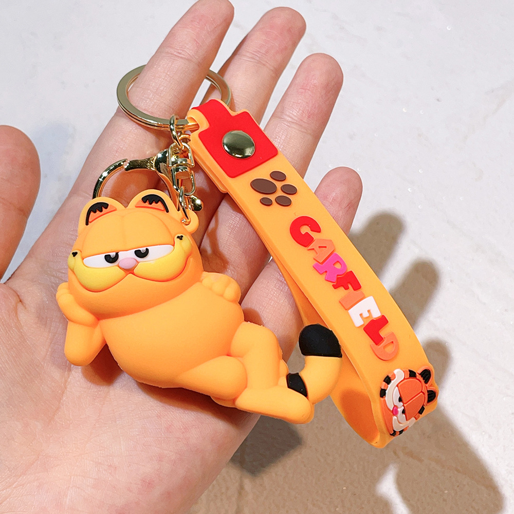 Animation Garfield Keychain Keyring Netby