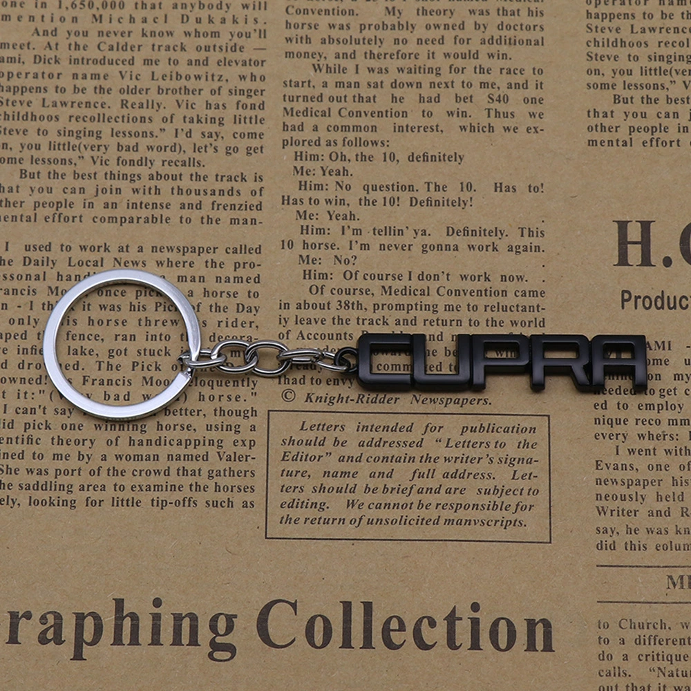 Metal Car Logo Keychain Keyring for SEAT CUPRA Netby
