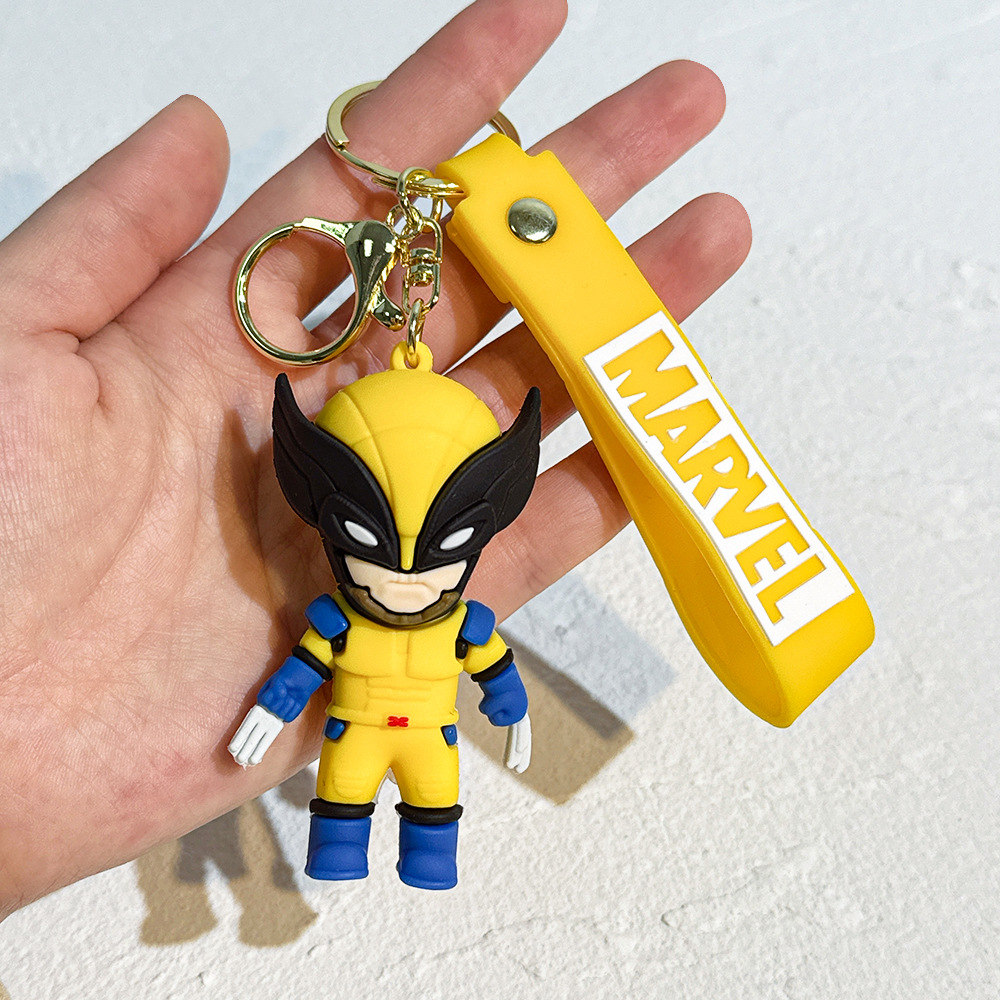 Movie Deadpool & Wolverin Keychain Keyring Netby