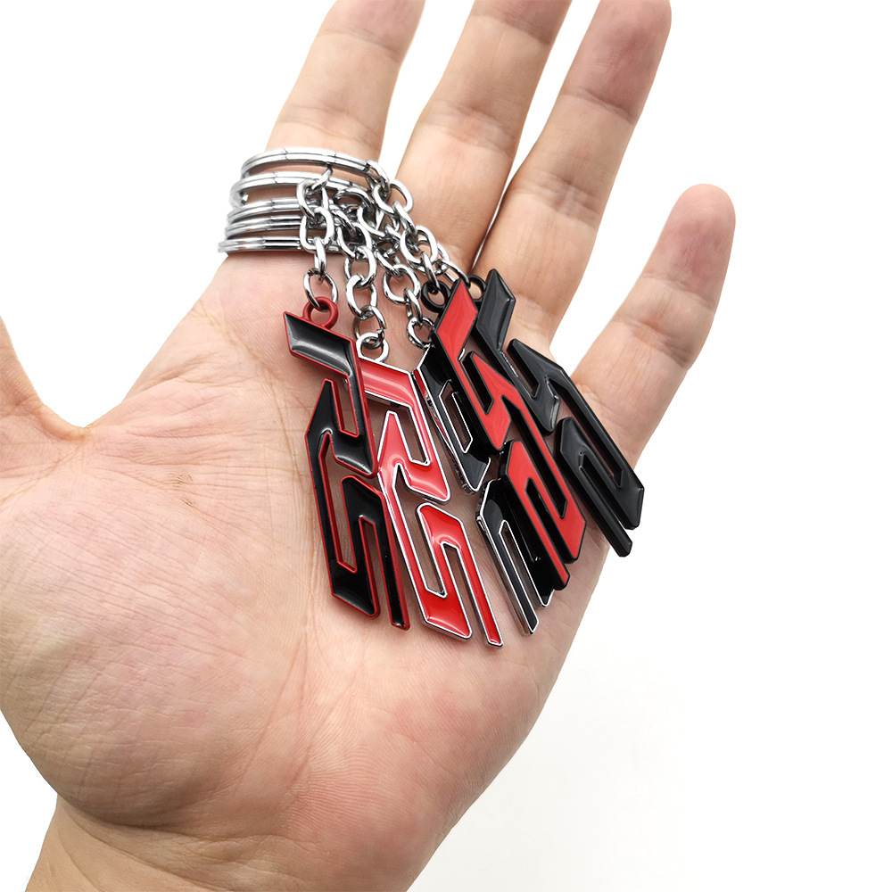 RS Metal Car Keychain Keyring Keyfob for Ford Focus Fiesta Netby