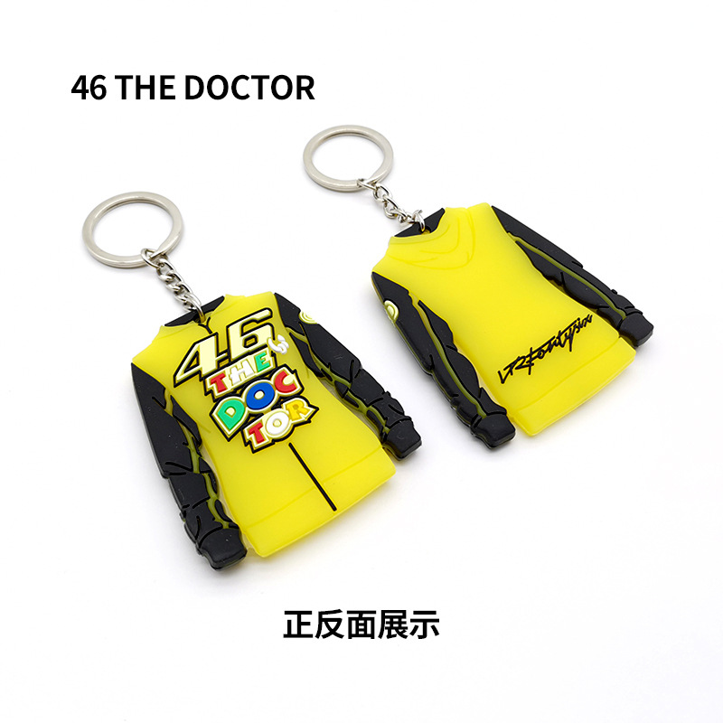 Motorbike Suit Clothes Keychain Keyring Keyfob YAMAHA KTM SUZUKI MONSTER Netby
