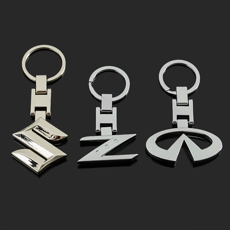 Metal H Buckle Car Logo Keychain Keyring Keyfob for INFINITI SUZUKI NISSAN Z Netby