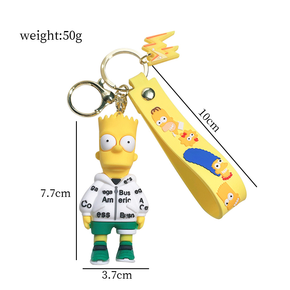 Animation The Simpsons Keychain Keyring Netby
