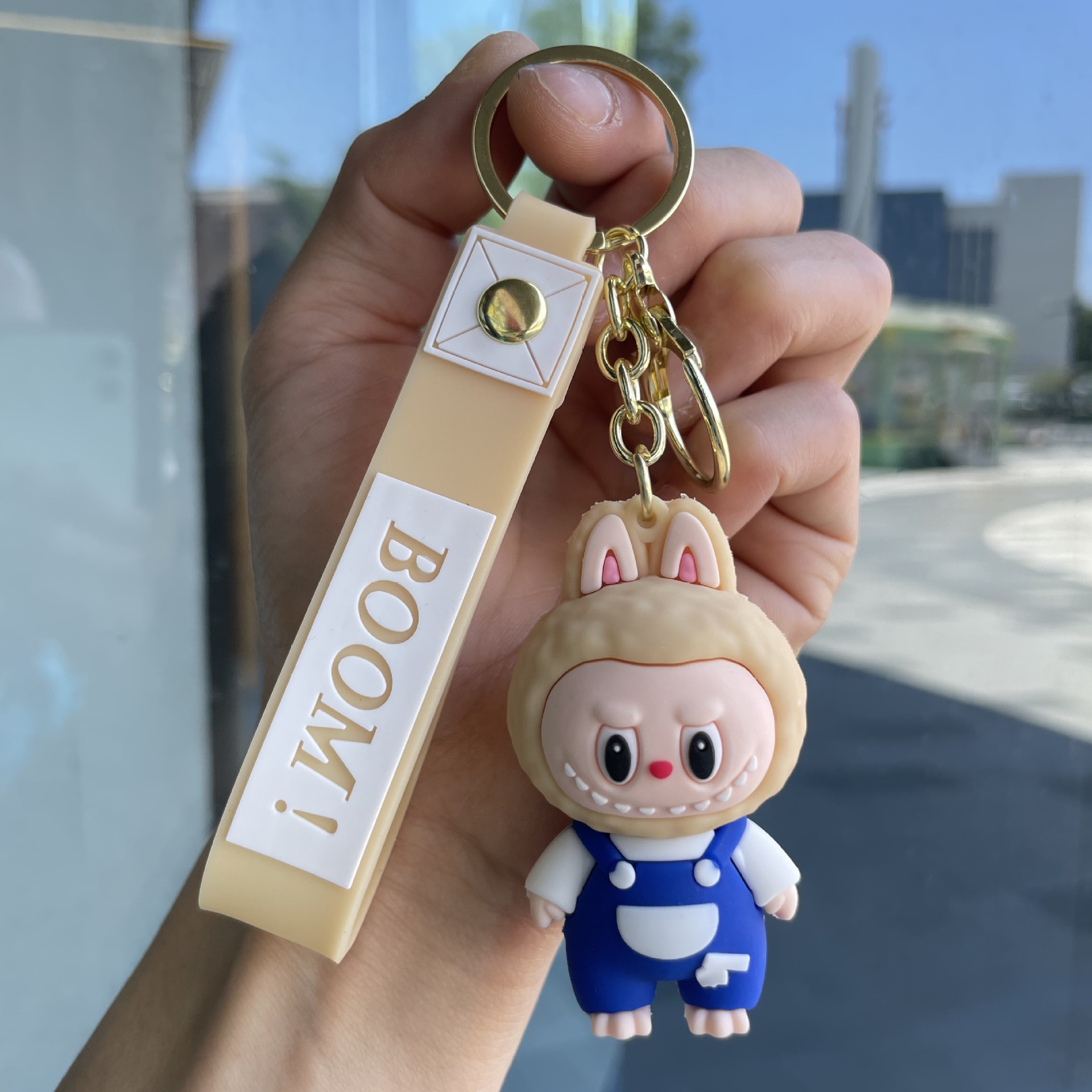 POPMART LABUBU Keychain Keyring Netby