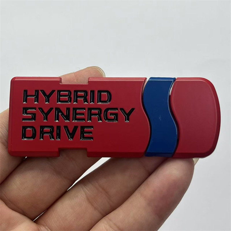 Metal HYBRID Synery Drive Car Emblem Badge for Toyota Camry Levin Fit Netby