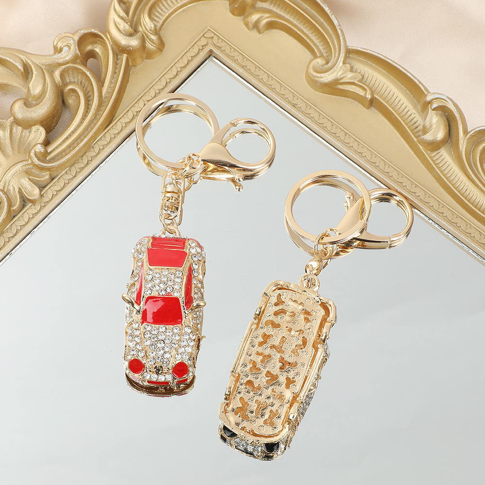 Rhinestone Car Model Keychain Keyring Netby