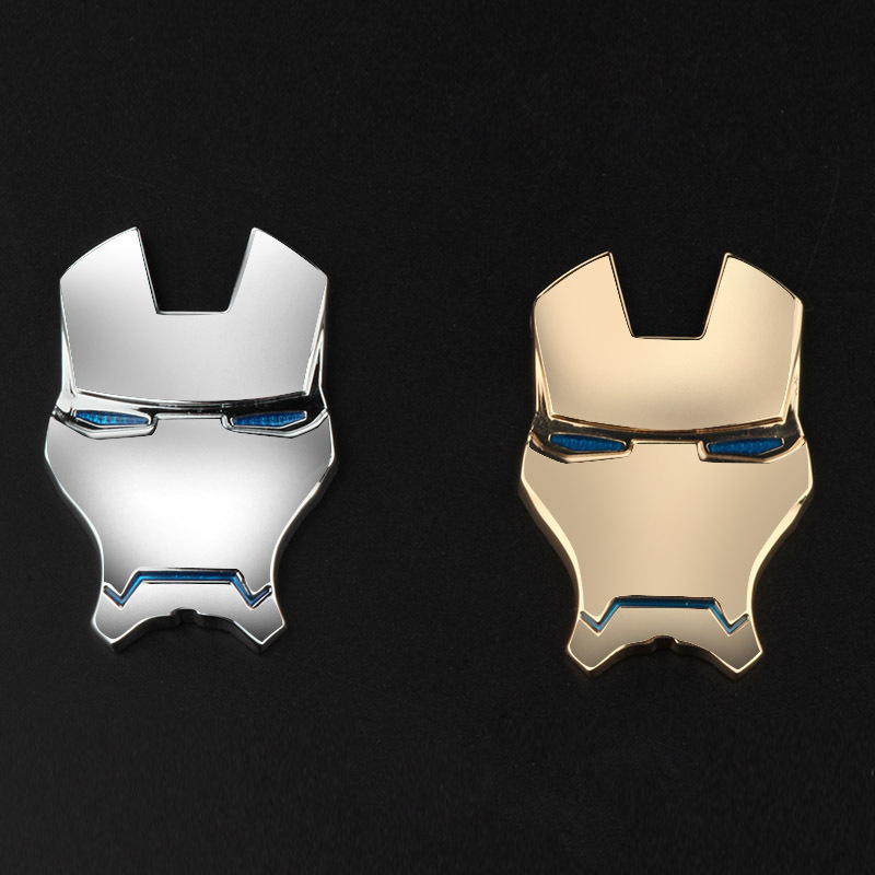 Metal Ironman Car Sticker Netby