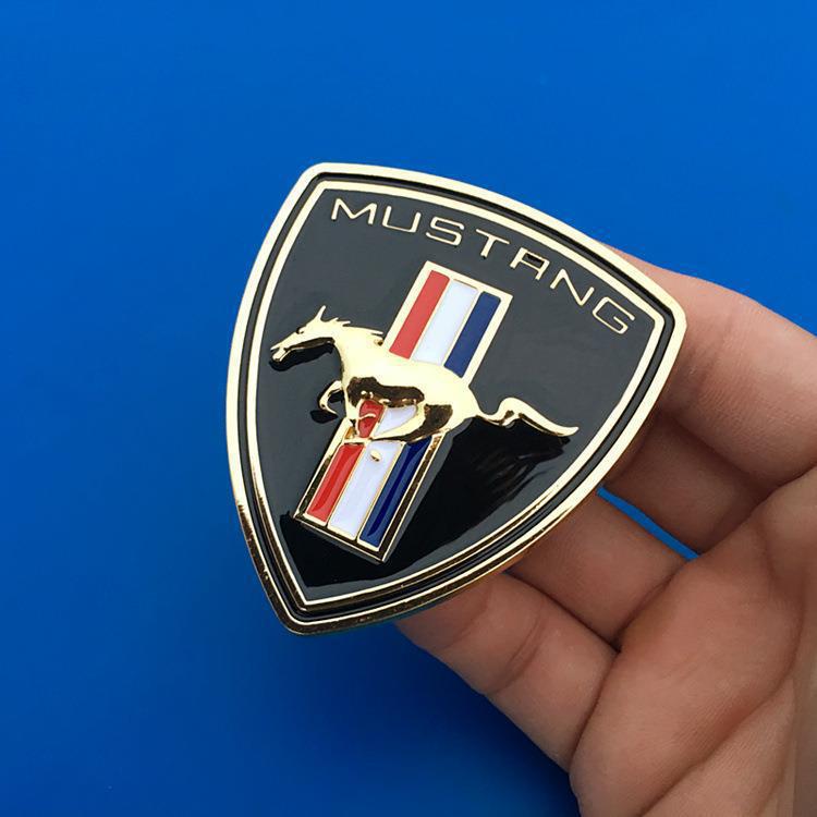 Metal Mustang Car Emblem Badge Netby