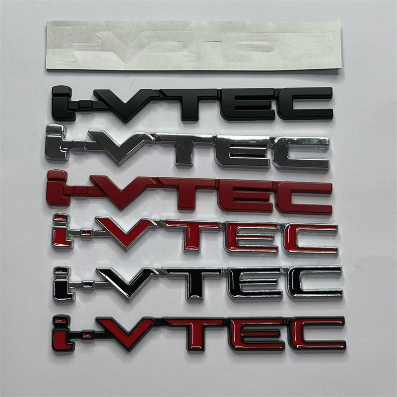Metal Honda I-VTEC Car Emblem Badge for Civic Accord Odyssey Sprite Netby