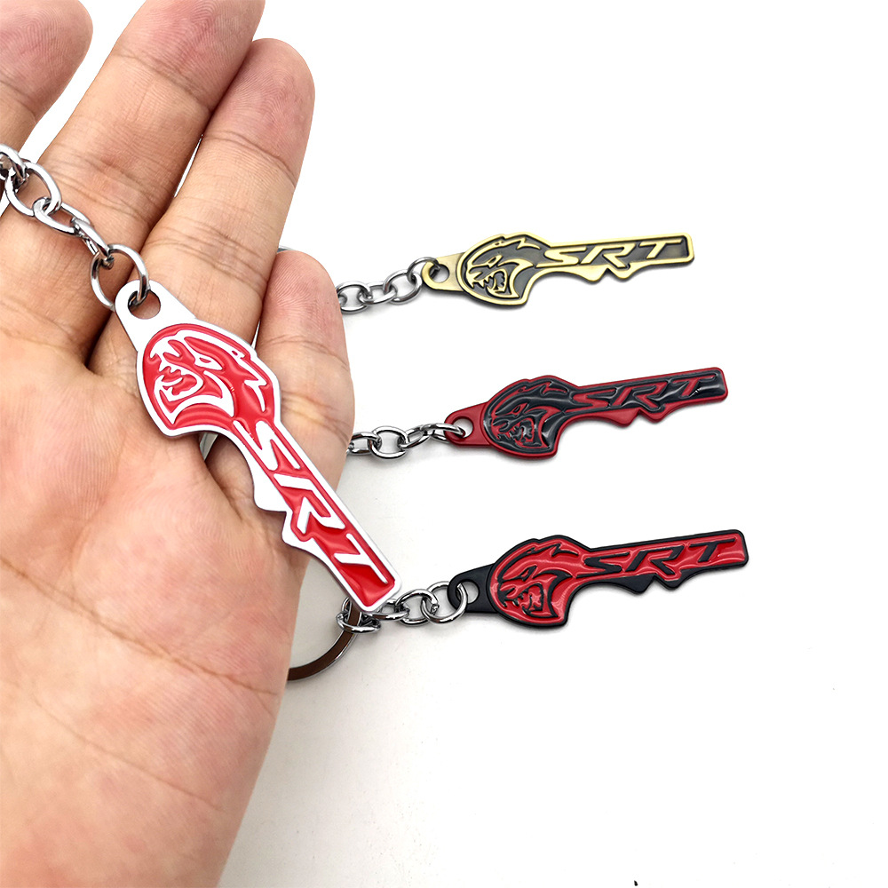 Metal Car Keychain Keyring Keyfob for SRT Dodge Chrysler JEEP Grand Cherokee Netby