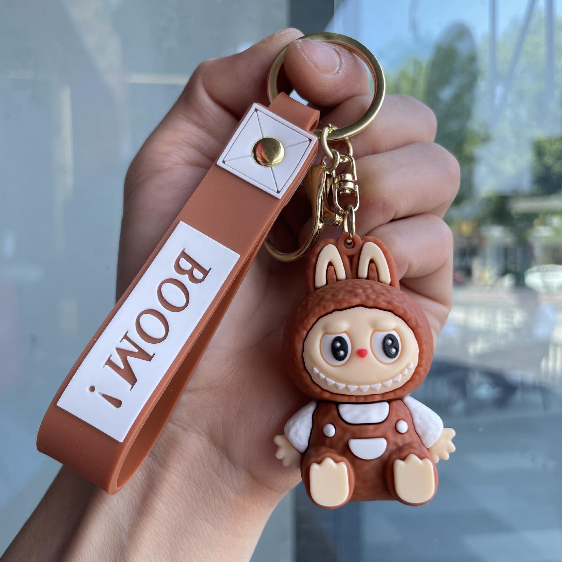 POPMART LABUBU Keychain Keyring Netby