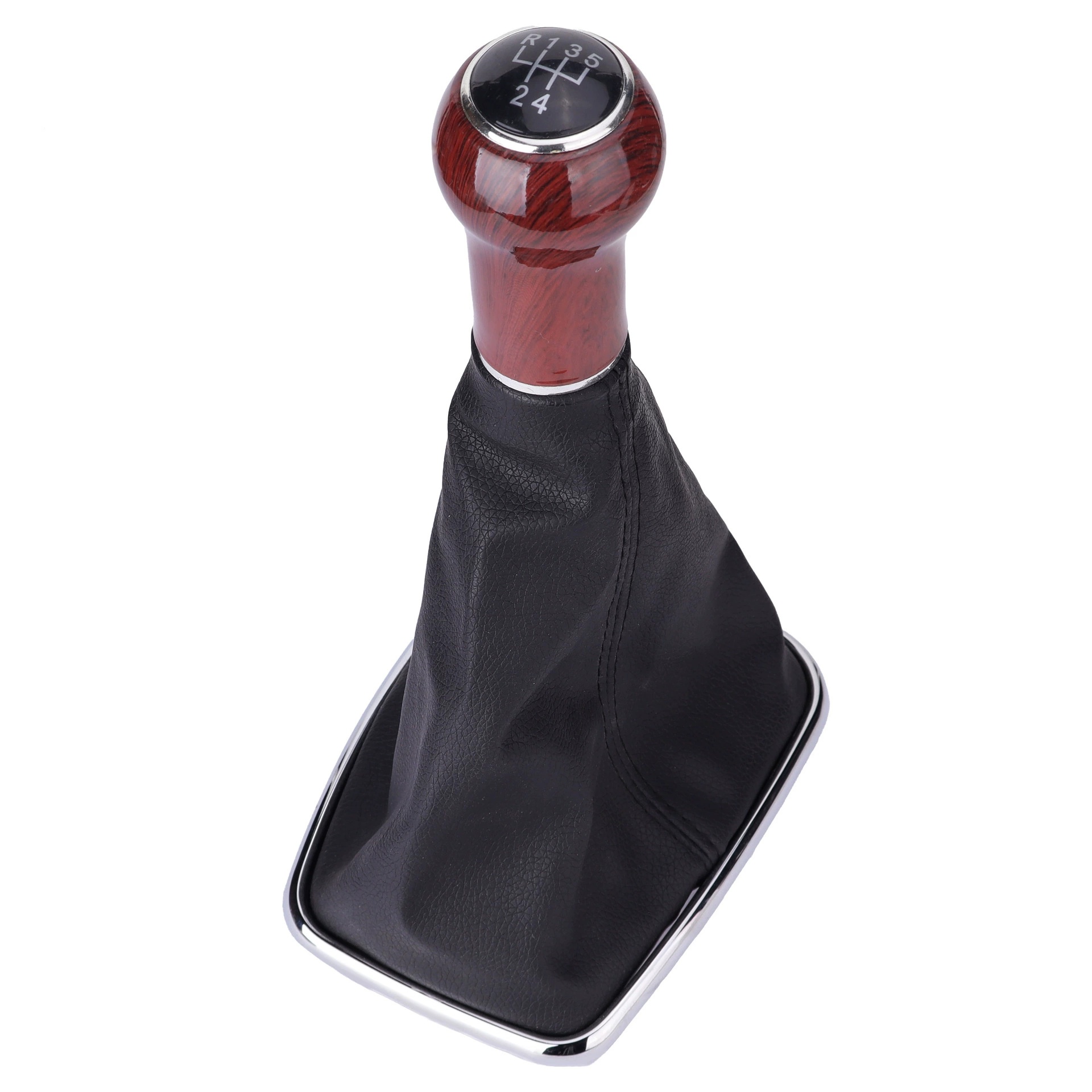 Wooden Print Car Gear Shift for VW Volkswagen Golf 4 MK4 Bora Netby