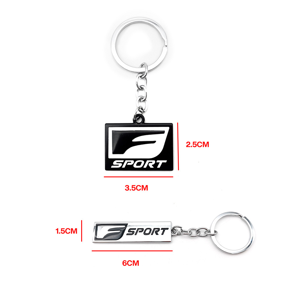 Metal Lexus F SPORT Car Keychain Keyring Keyfob Netby