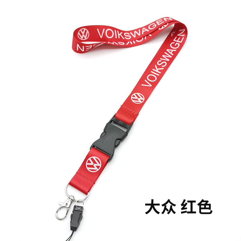 Car Logo Lanyard for BMW TOYOTA VOLKSWAGEN CHEVROLET NISSAN HONDA SKODA OPEL PORSCHE FORD HYUNDAI Netby