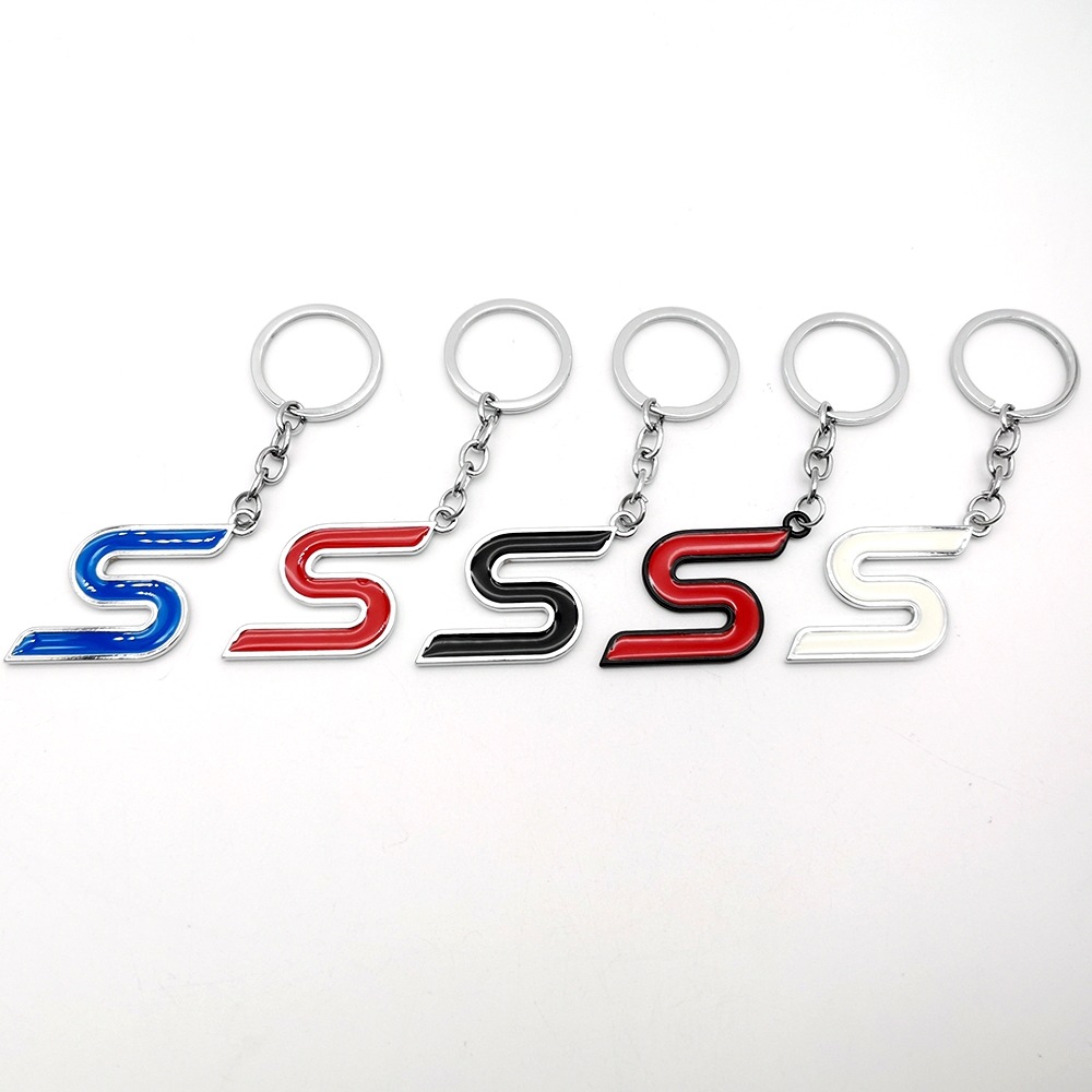 Metal Ford Mondeo Focus S Car Keychain Keyring Keyfob Netby