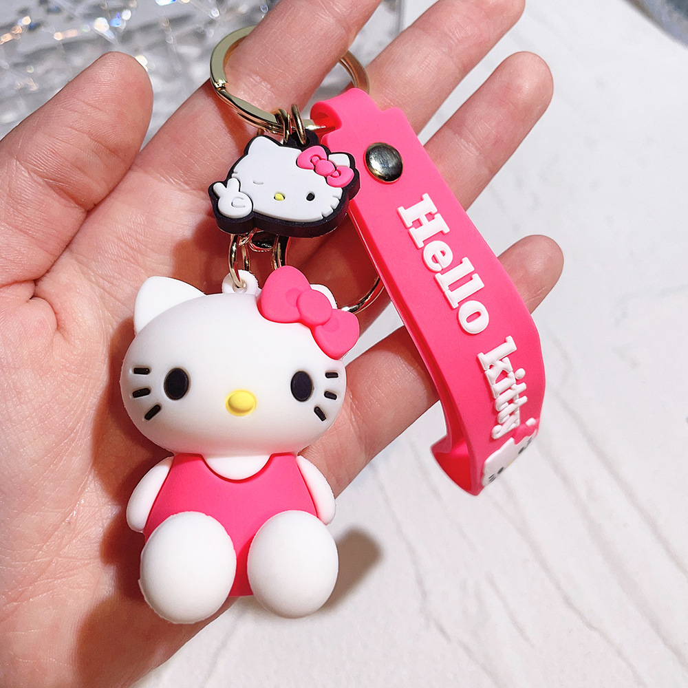Animation KT HELLO KITTY Keychain Keyring Netby