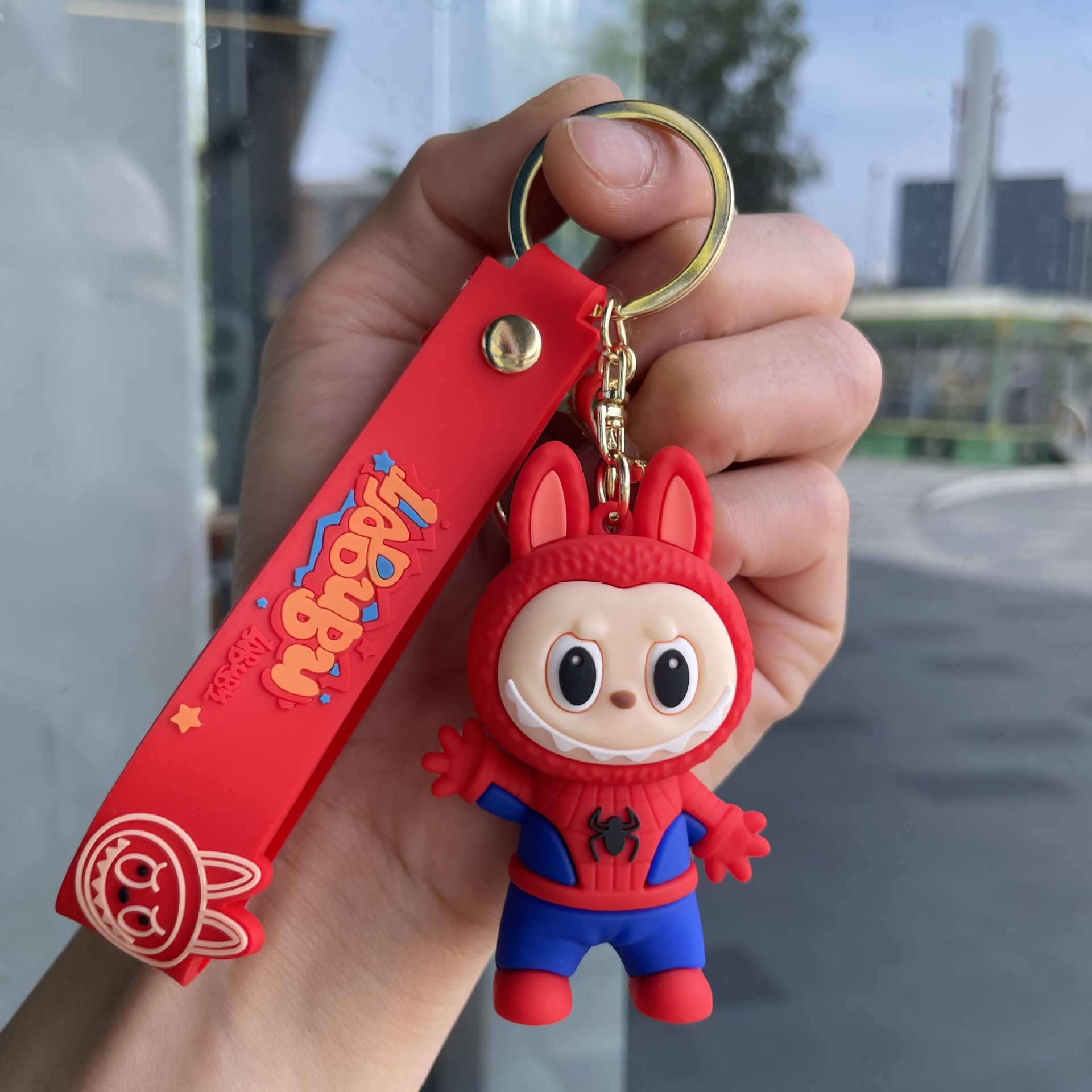 POPMART LABUBU Keychain Keyring Netby