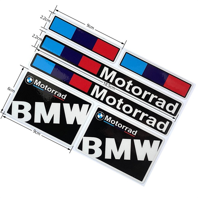 Motorcycle Motorbike Anti Water Sticker for BMW M Power Motorrad GS Netby