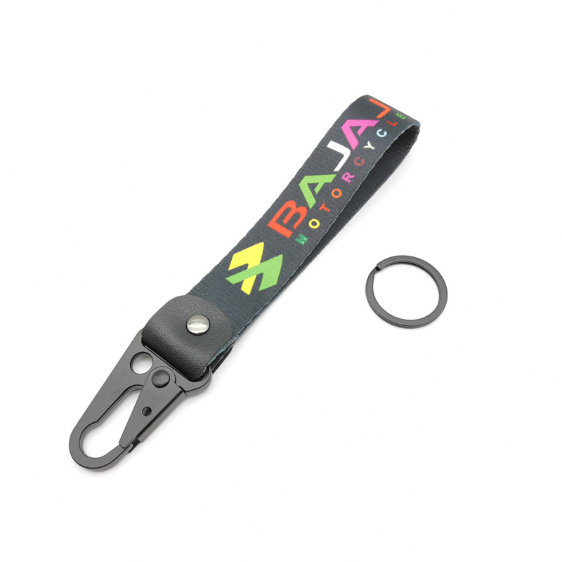 Motorbike Logo Emblem Bagde Eagle Buckle Wrist Strap Keychain Keyring Netby