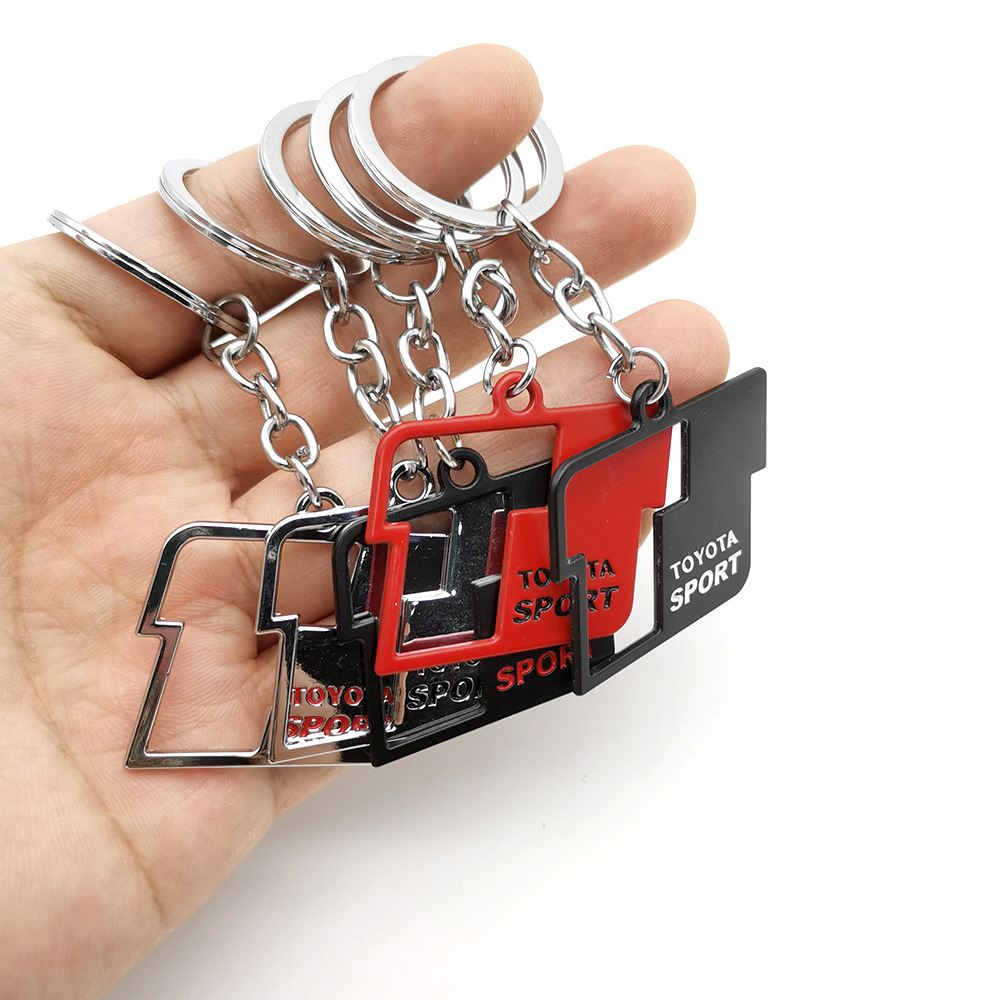 Metal Toyota Sport Keyring Keychain Netby