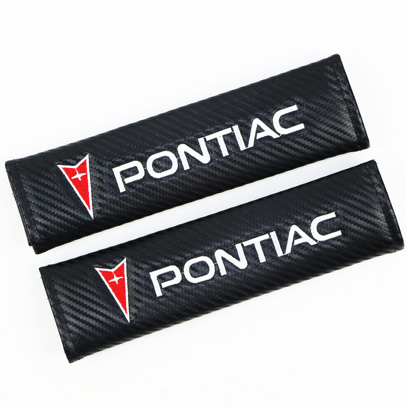 Carbon Fiber Style Car Seat Belt Cover for Audi Benz BMW Corvette VW SKODA Alfa Romeo Netby