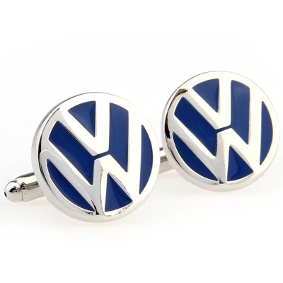 Metal Cufflinks Car Logo for Audi Benz Bmw Buick Maserati Volkswagen Volvo Toyota Bentley Rolls Royce Netby