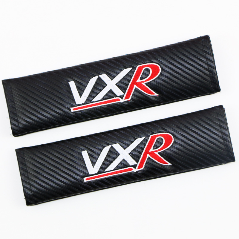 Carbon Fiber Style Car Seat Belt Cover for Audi Benz BMW Corvette VW SKODA Alfa Romeo Netby