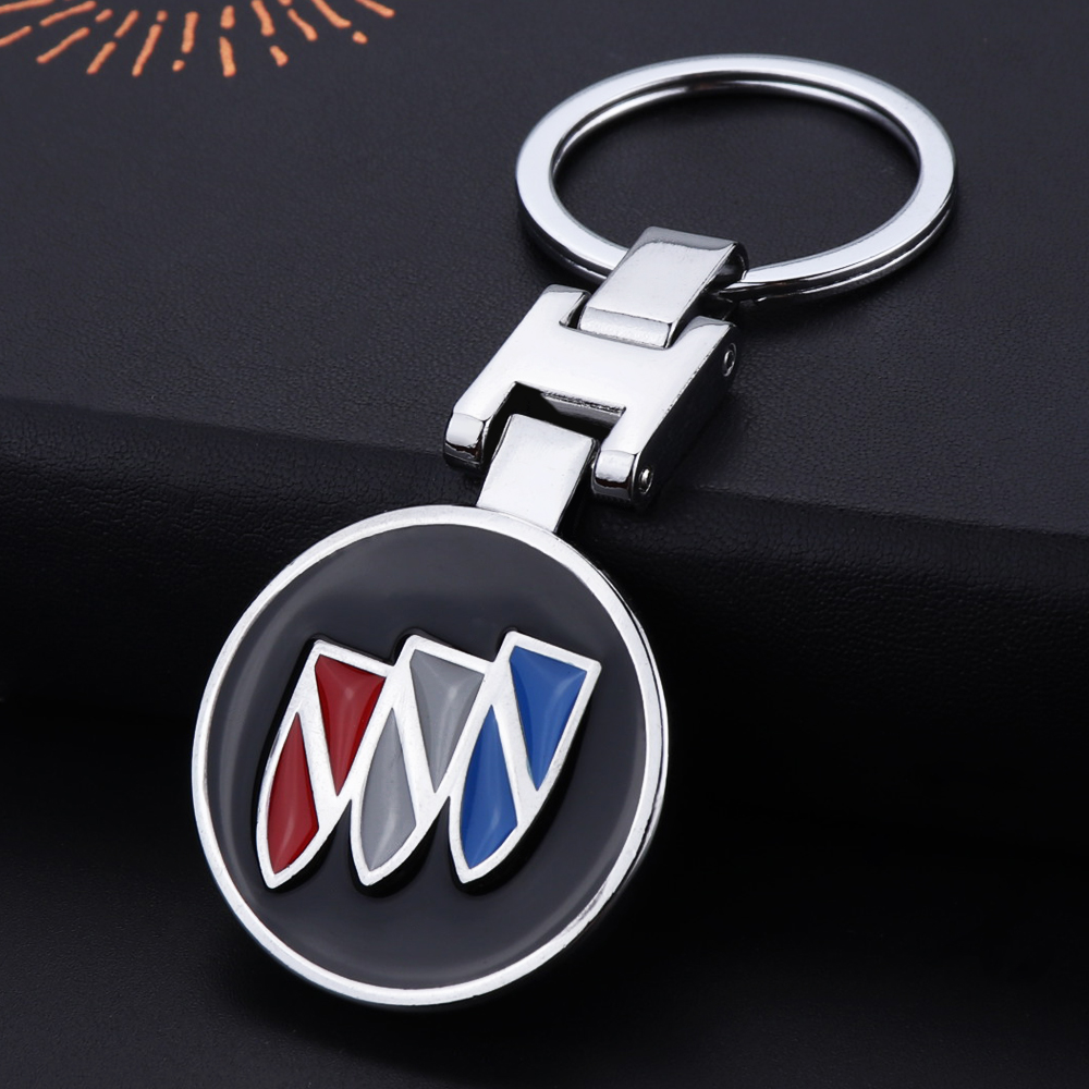 Good Quality Metal H Buckle Car Logo Keyring Keychain Netby