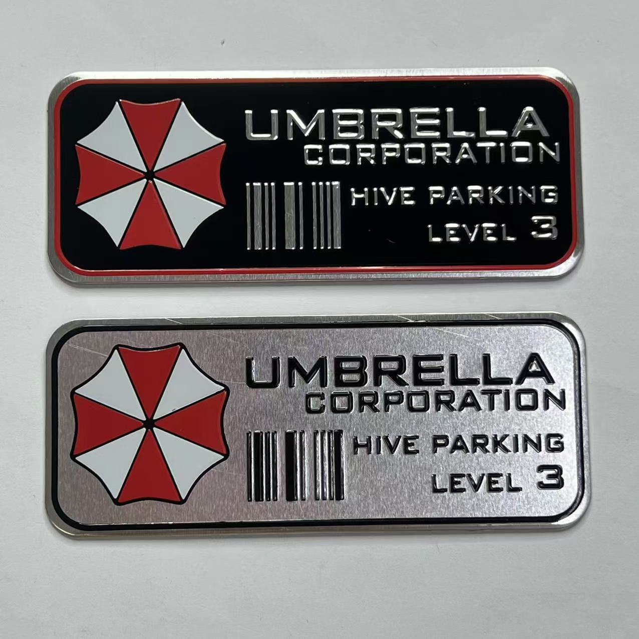 Aluminum Alloy Resident Evil Umbrella Car Sticker Netby