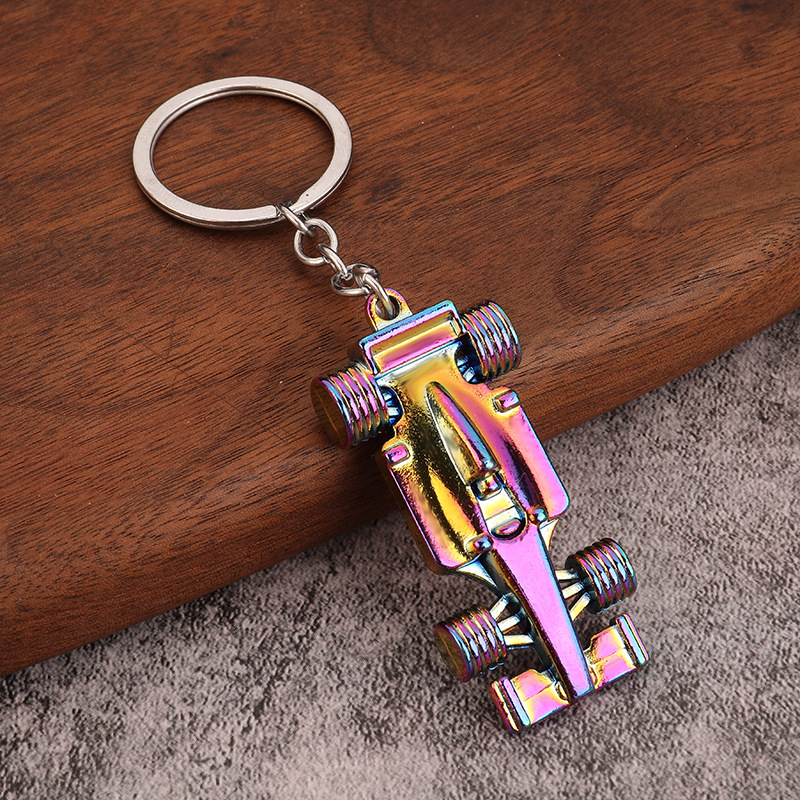 Cheap Low Quality Metal F1 Racing Car Keychain Keyring Netby