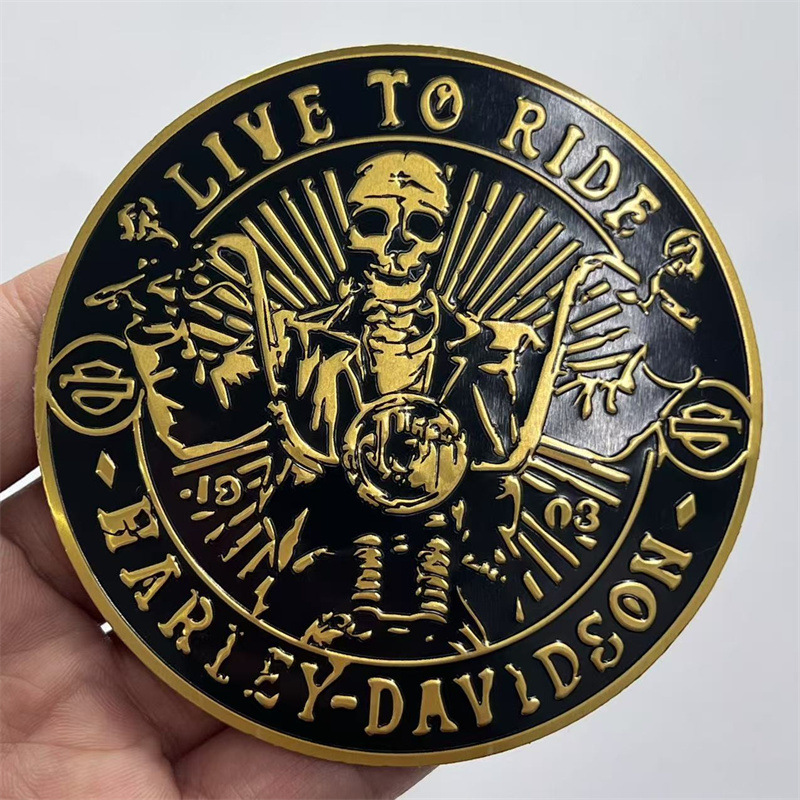 Harley Davidson Motorbike Motorcycle Sticker Netby