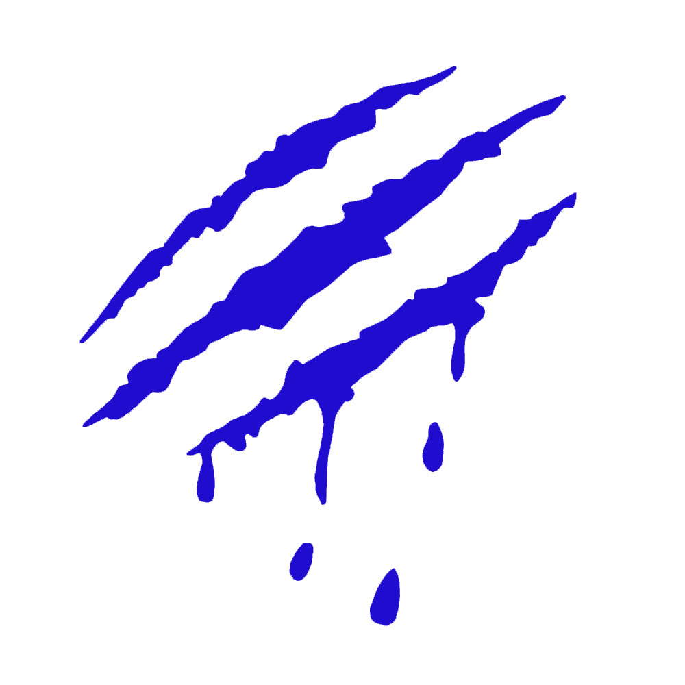 Reflective Claw Car Sticker Netby