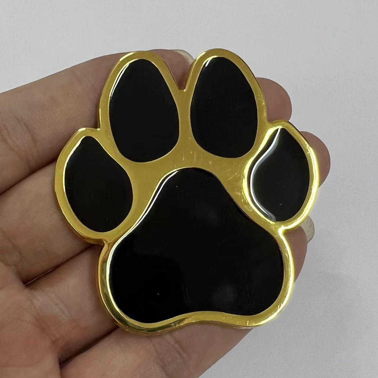 Metal Bear Paw Car Sticker Netby