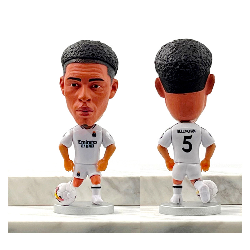 Messi Cristiano Ronaldo Football Star figurines De Bruyne Van Dijk Sterling Mora Neymar Ornament Netby