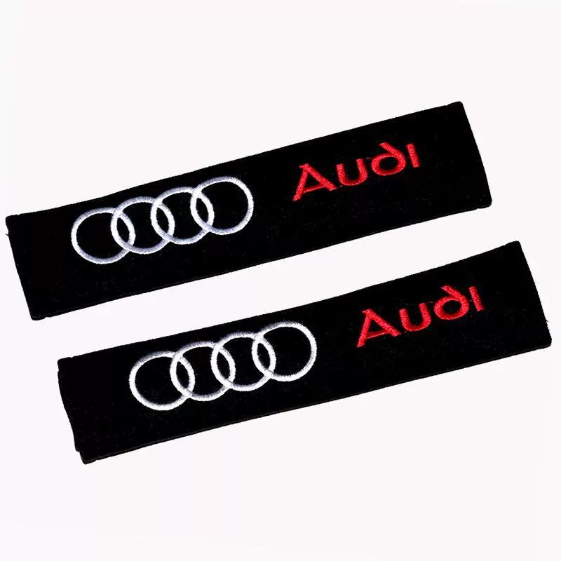 Cotton Style Car Seat Belt Cover Shoulder Pad for Audi Benz BMW Corvette VW SKODA Alfa Romeo Netby