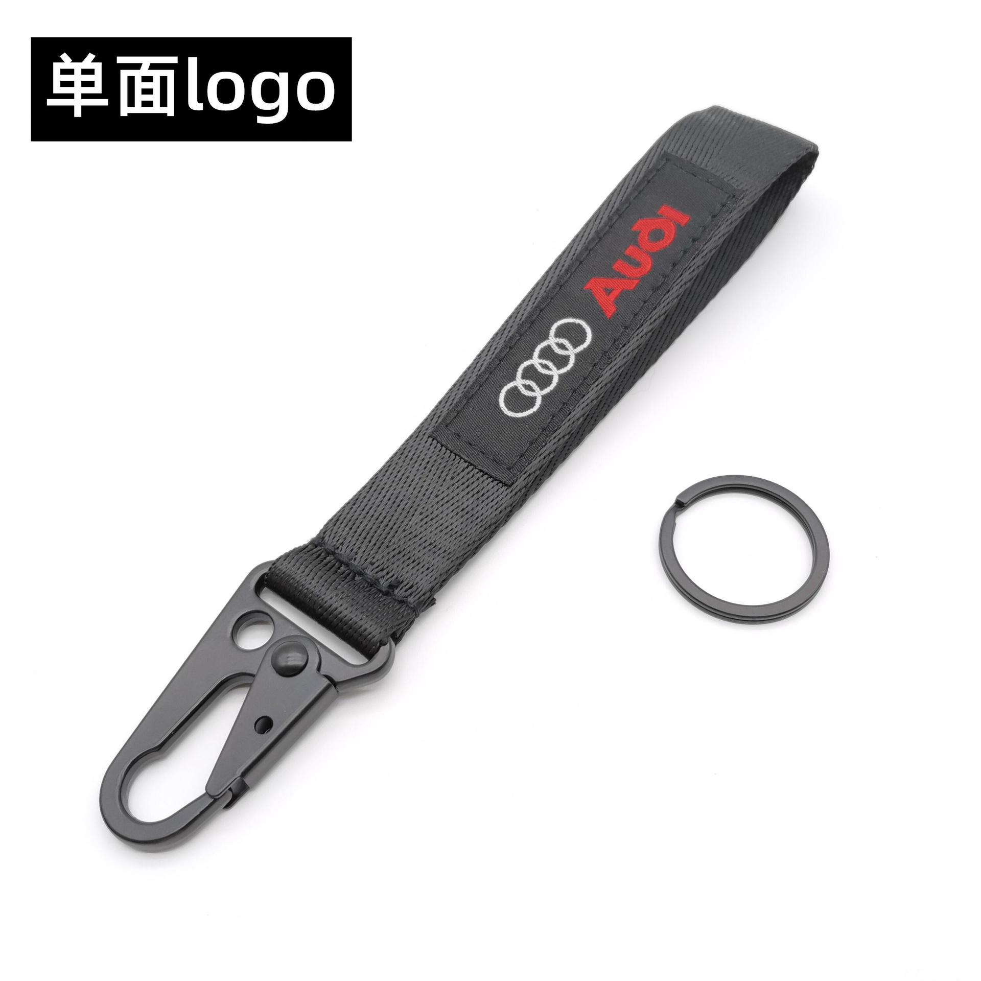 AUDI Eagle Buckle Keyring Keychain Keyfob Wrist Strap Netby