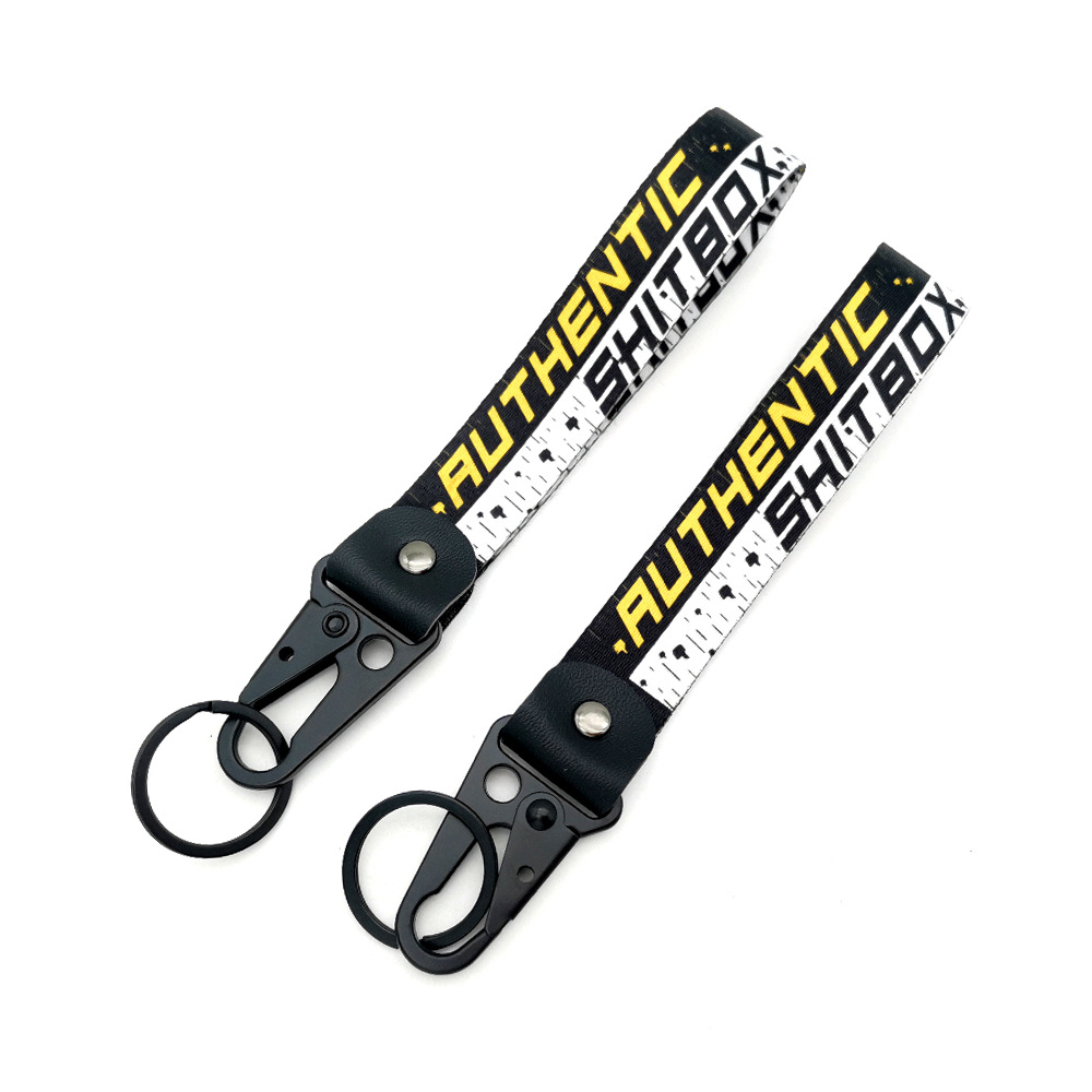AUTHENTIC SHIT BOX Eagle Buckle Keyring Keychain Keyfob Wrist Strap Netby