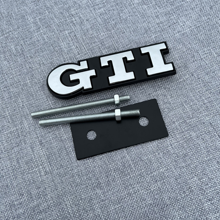 Metal GTI Car Grille Emblemn Badge Netby