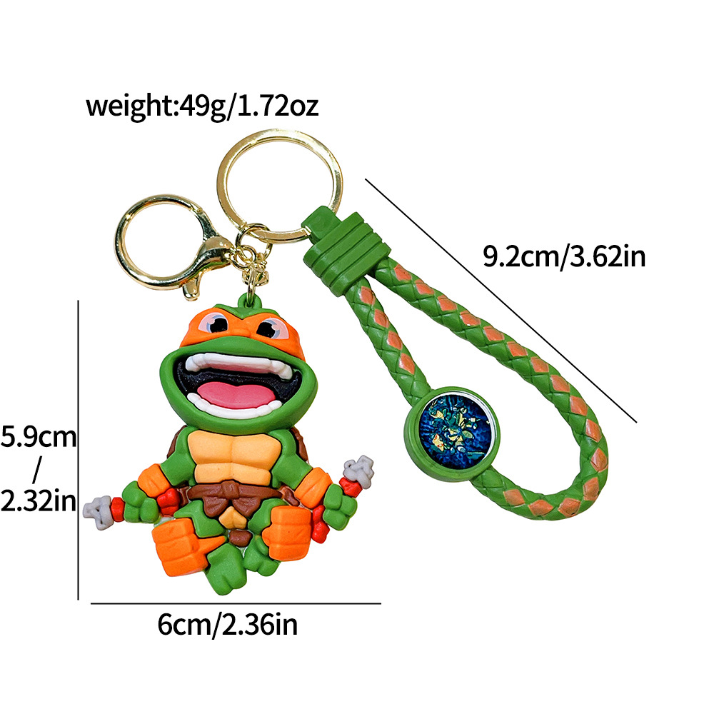 Animation Teenage Mutant Ninja Turtles Keychain Keyring Netby