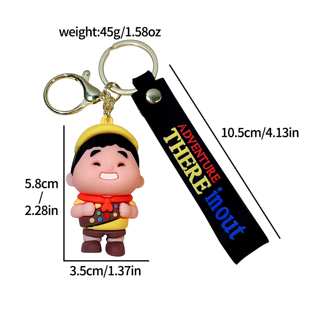 Animation UP Keychain Keyring FLYING HOUSE Netby