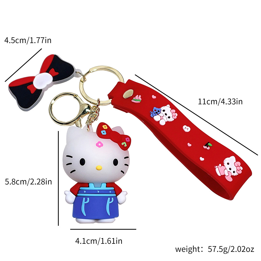 Animation Hello Kitty Keychain Keyring Netby