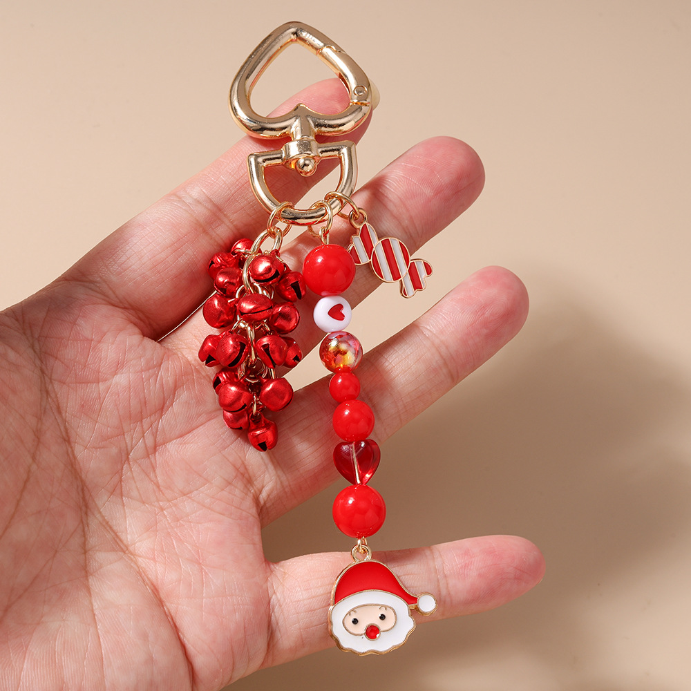 Love Heart Festival Christmas Keychain Keyring Netby